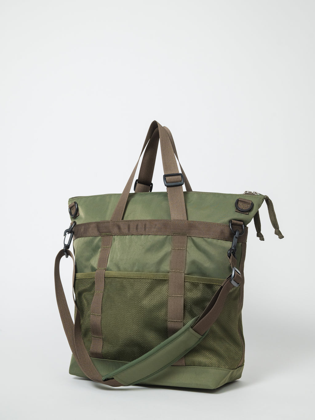 MESH POCKET TOTE BAG