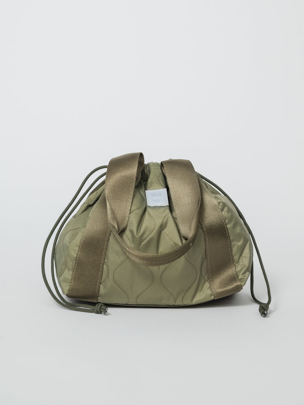 MILITARY QUILTED MINI TOTE