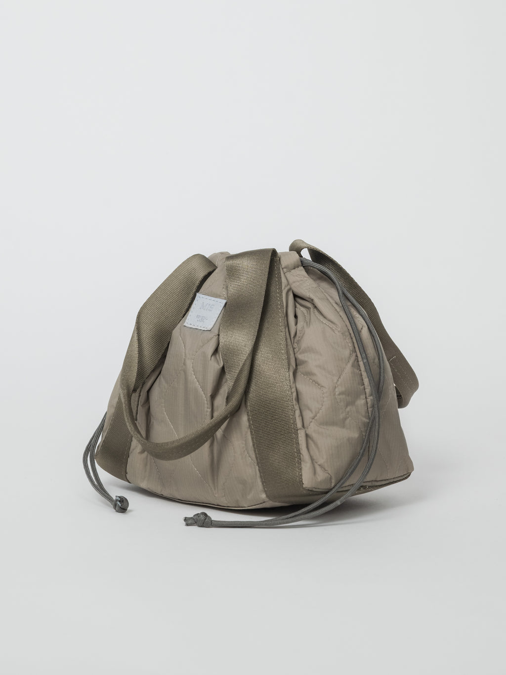 MILITARY QUILTED MINI TOTE