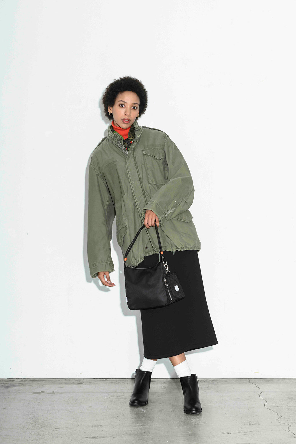 【予約販売】MILITARY NYLON HAND BAG M