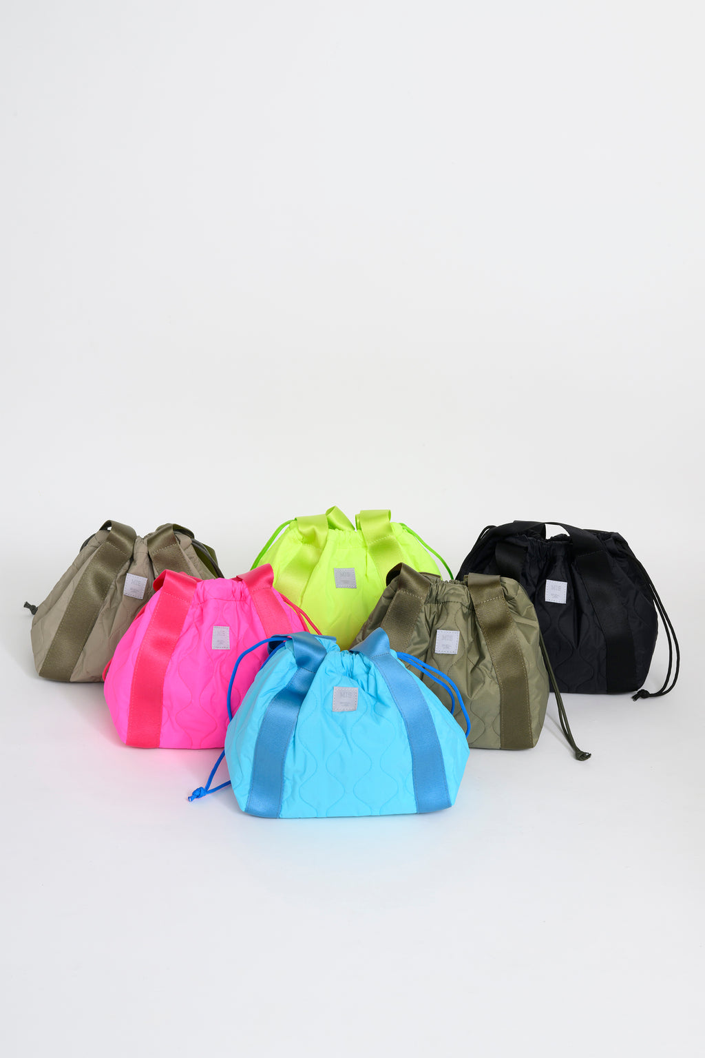 MILITARY QUILTED MINI TOTE